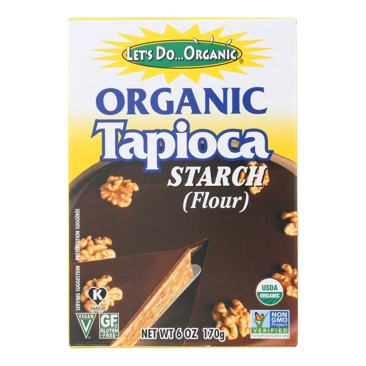 Let's Do Organic Tapioca Starch, 6 oz (Case of 6)
