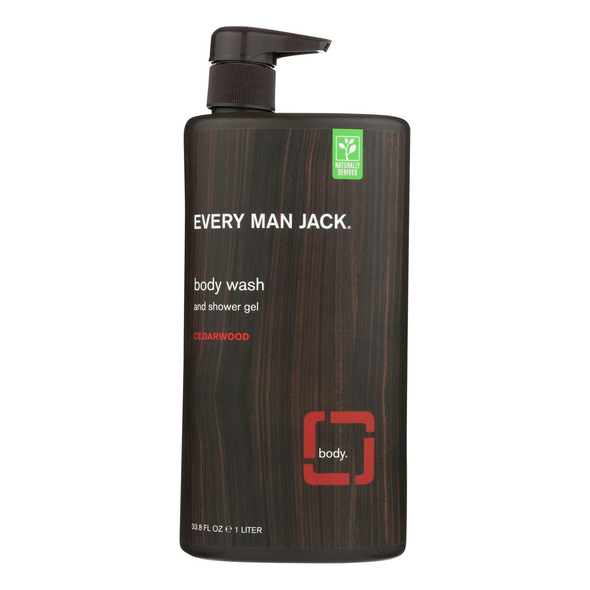 Every Man Jack Body Wash, Cedarwood, 33.8 fl oz