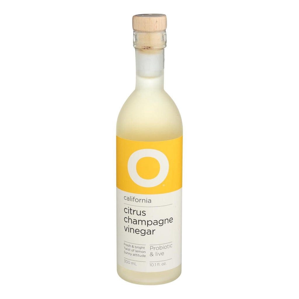 O Olive Oil Citrus Champagne Vinegar, 10.1 fl oz (Case of 6)
