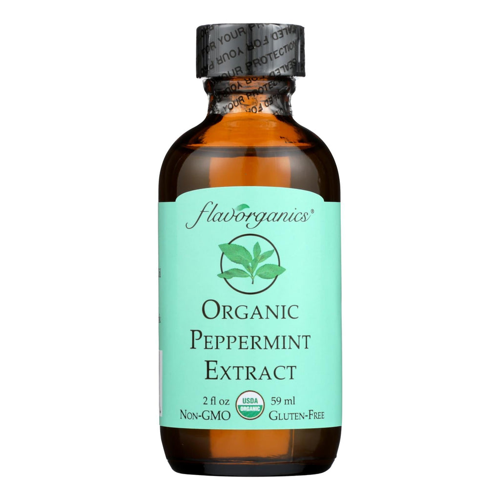 Flavorganics Organic Peppermint Extract, 2 oz