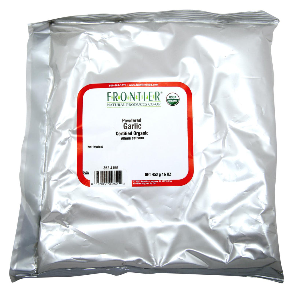 Frontier Co-op Organic Garlic Powder, 1 lb