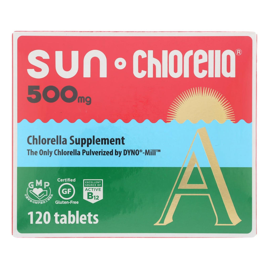 Sun Chlorella A 500 mg, 120 Tablets