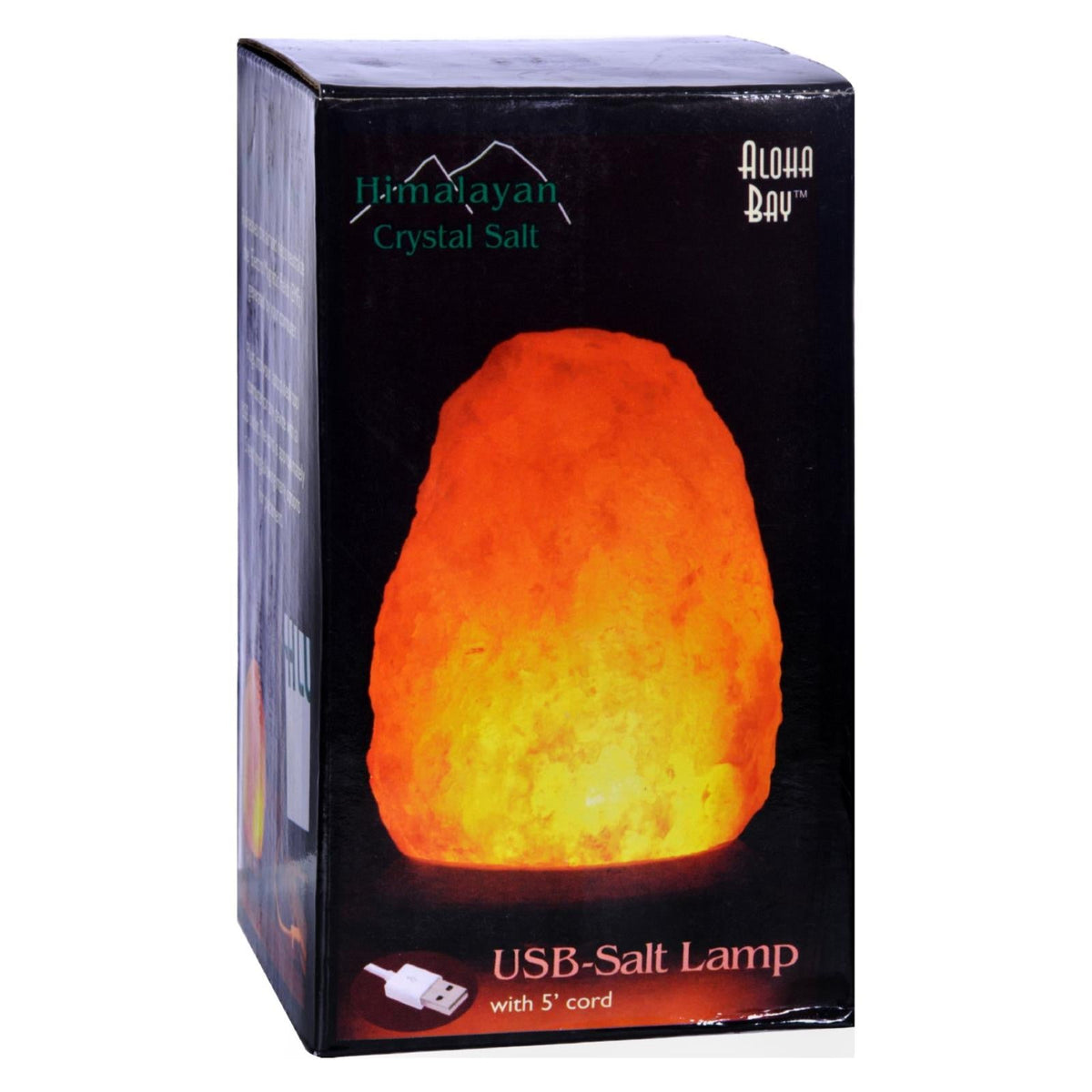 Himalayan Salt Lamp with USB Plug