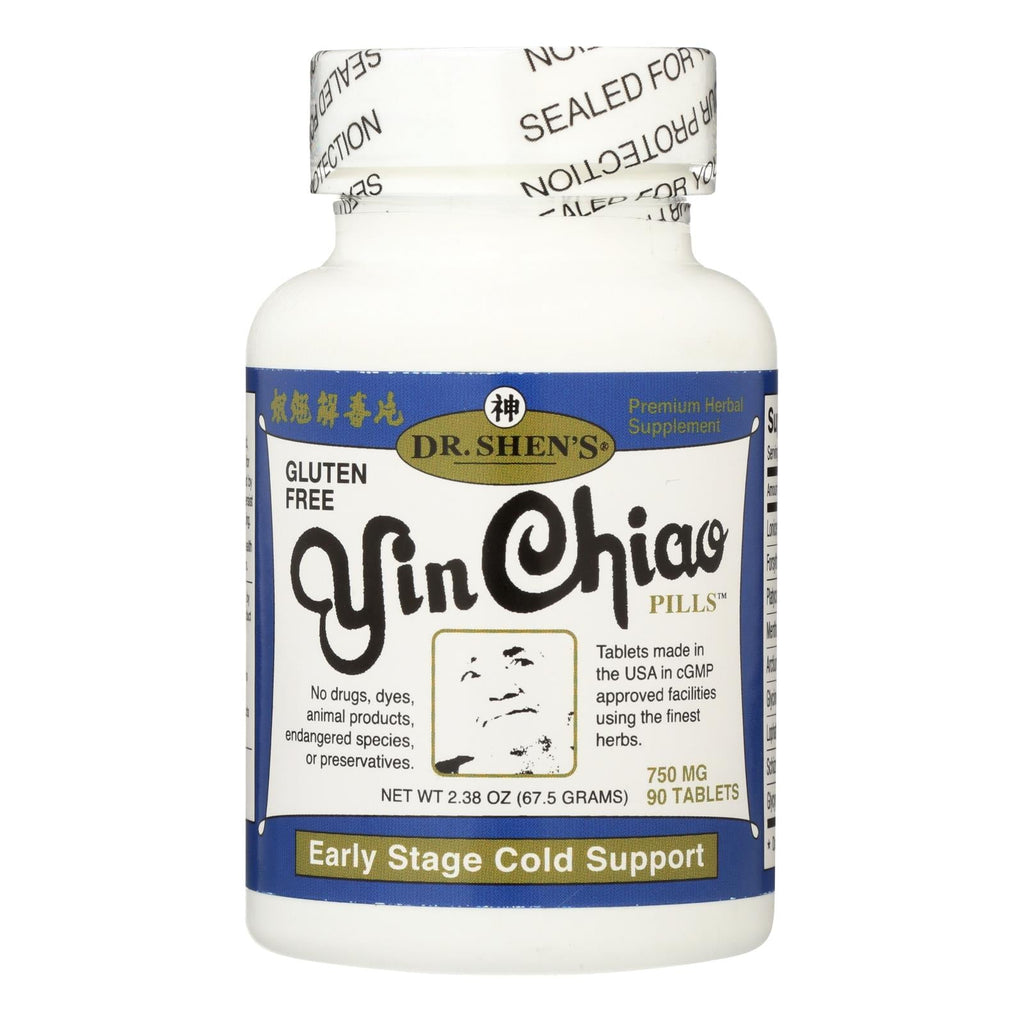 Dr. Shen's Yin Chiao 750 mg, 90 Tablets