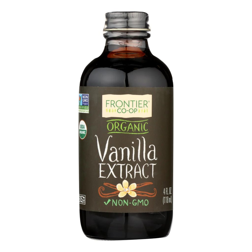 Frontier Co-op Organic Vanilla Extract, 4 oz