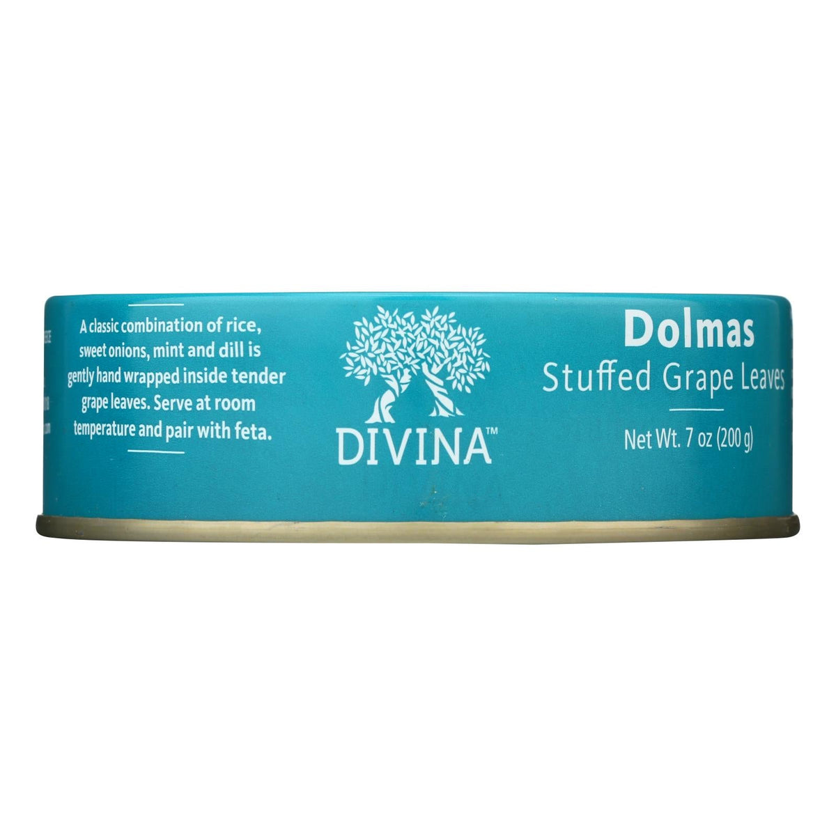 Divina Dolmas Stuffed Grape Leaves, 7 oz (Case of 12)