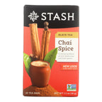 Stash Double Spice Chai Black Tea, 20 ct (Case of 6)