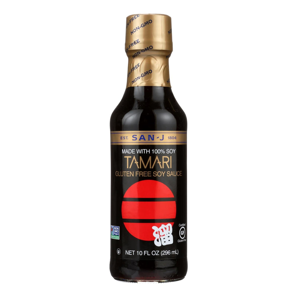 San-J Tamari Soy Sauce, 10 fl oz (Case of 6)