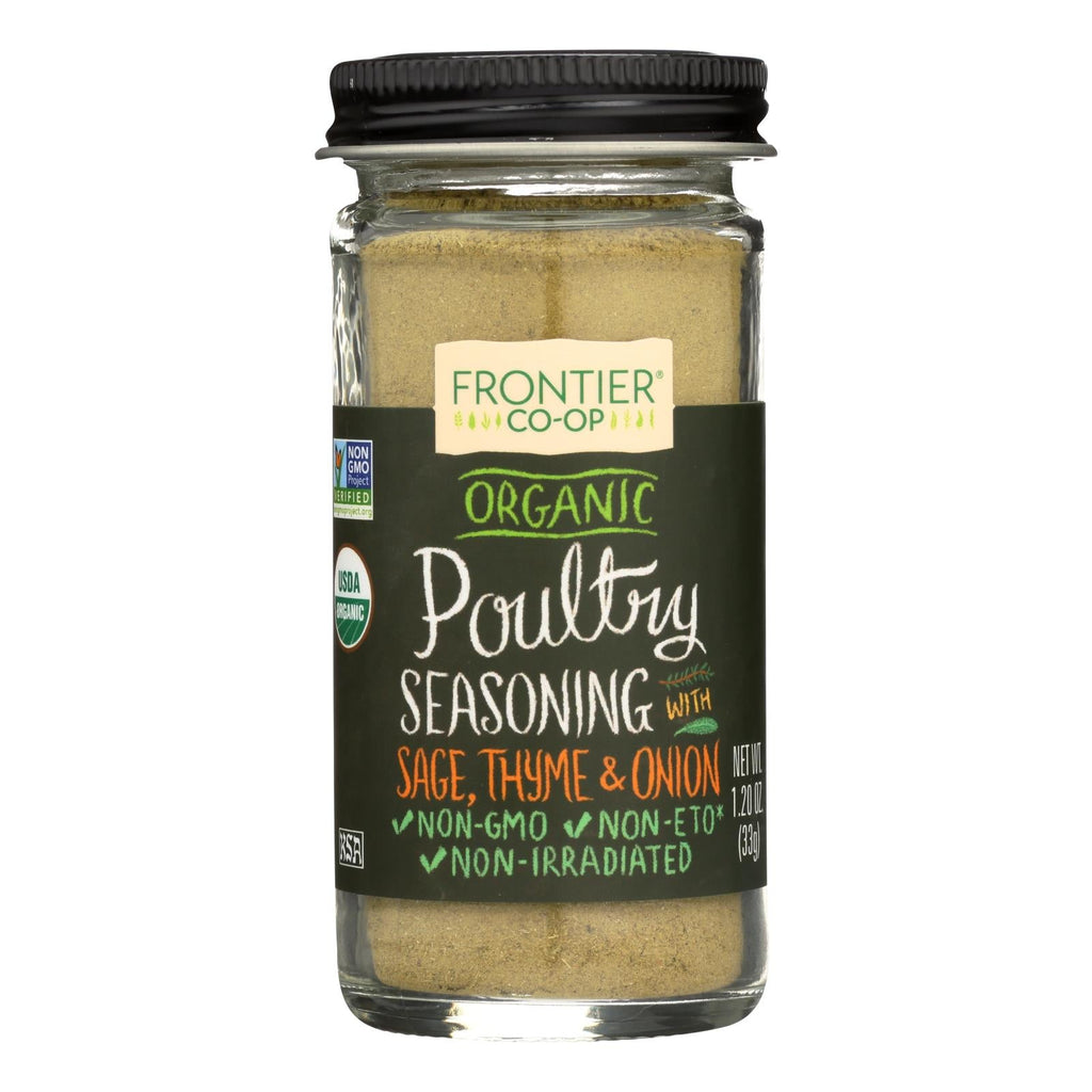 Frontier Co-op Organic Poultry Seasoning, 1.2 oz