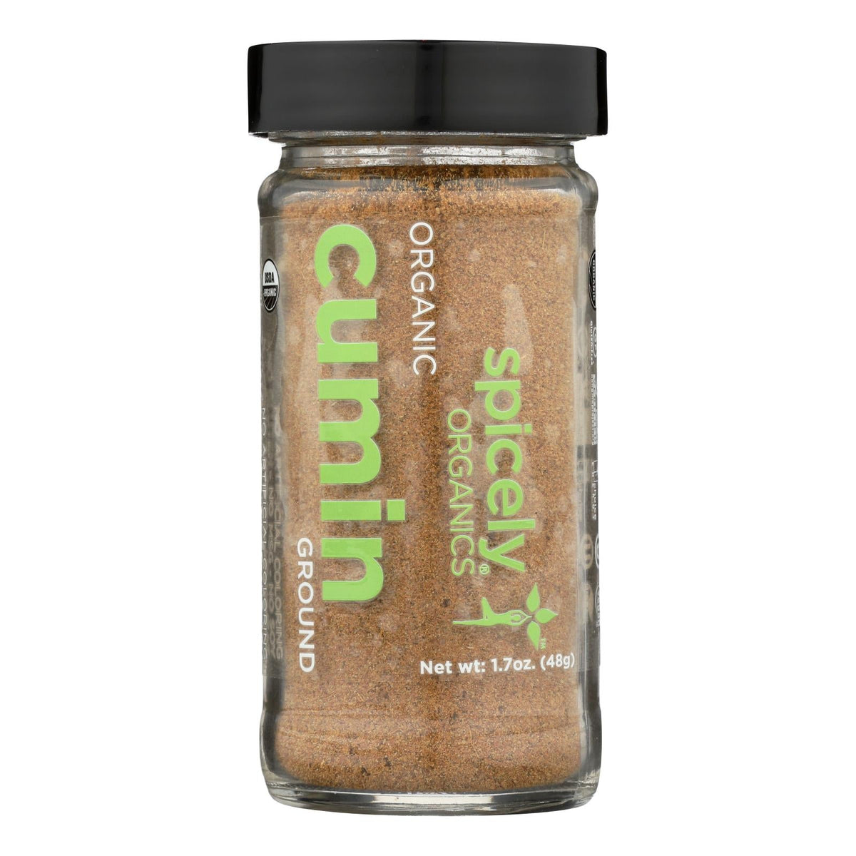Spicely Organics Organic Cumin Ground (Pack of 3) - 1.7 Oz.