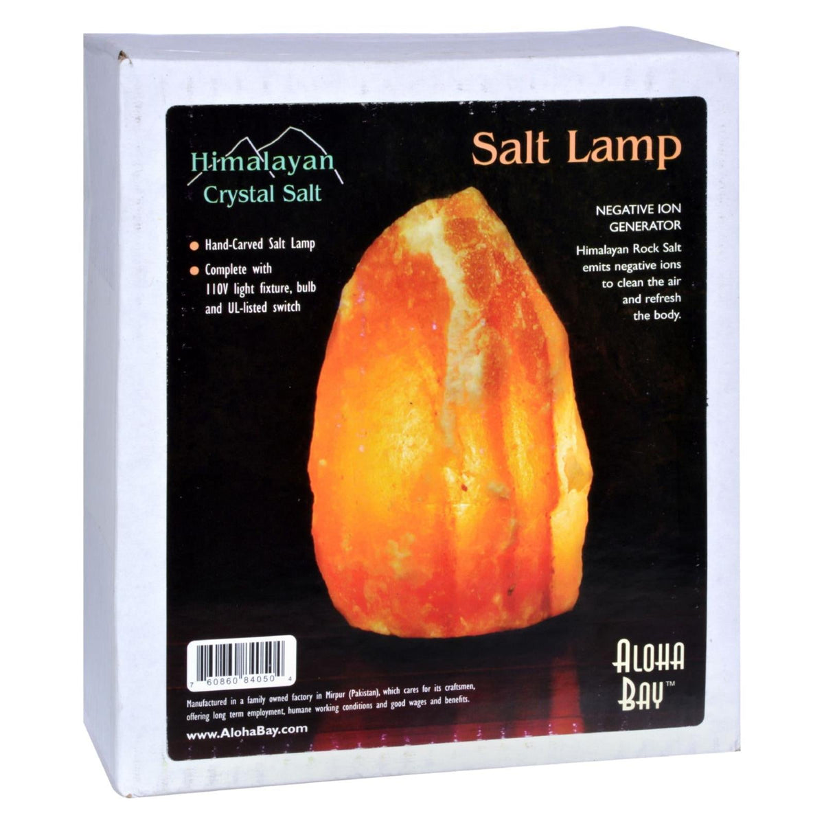 1 Himalayan Crystal Salt Lamp