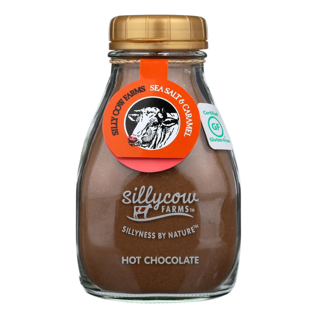 Sillycow Farms Hot Chocolate Caramel & Sea Salt (Pack of 6 - 16.9 Oz.)