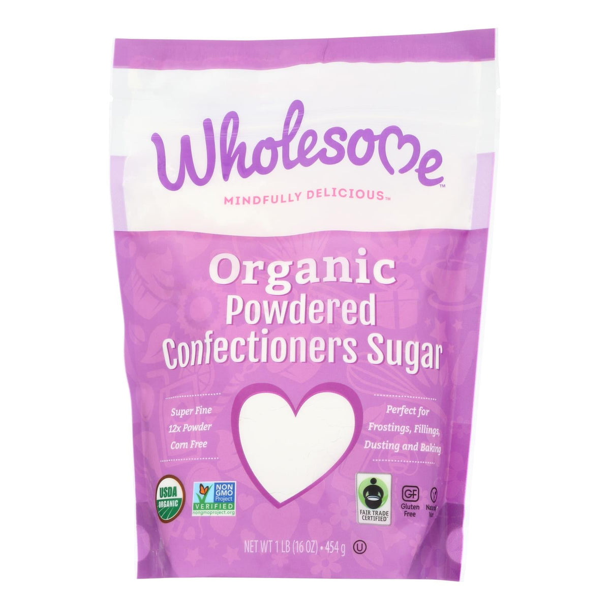 Wholesome Organic Powdered Sugar, 6 lb