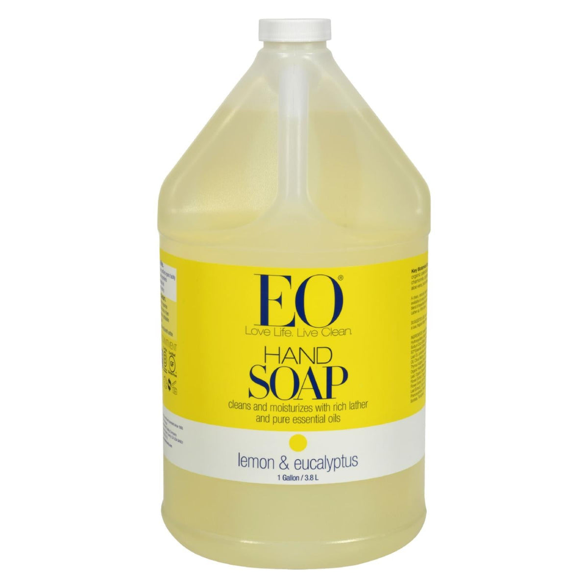 EO Lemon and Eucalyptus Liquid Hand Soap, 1 Gallon