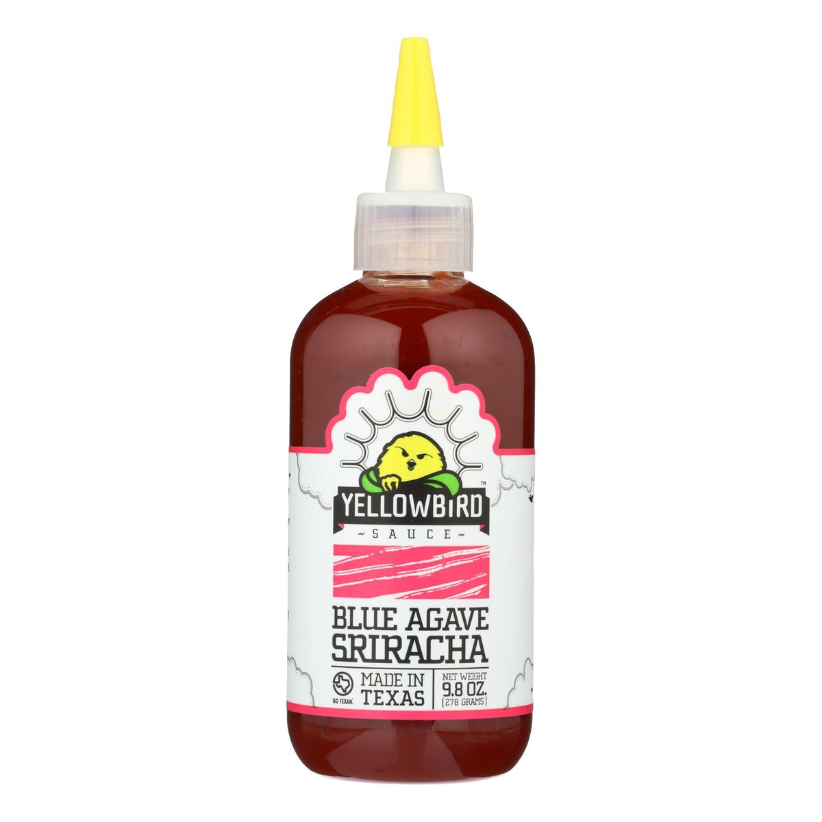 Yellowbird Blue Agave Sriracha Sauce, 9.8 oz (Case of 6)