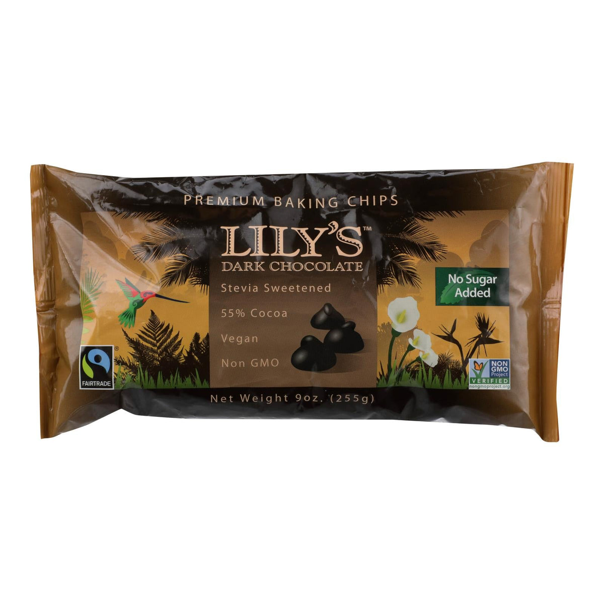 Lily's Sweets Dark Chocolate (Pack of 12 - 9 Oz.)