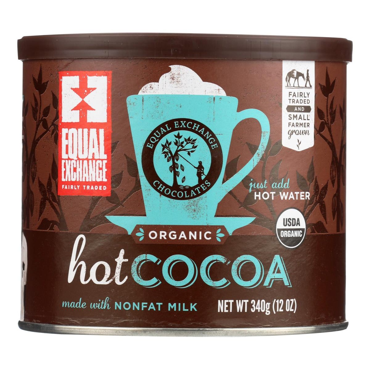 Equal Exchange Organic Hot Cocoa, 12 oz (Case of 6)