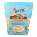 Bob's Red Mill Organic Whole Grain Extra Thick Rolled Oats, 32 oz (Case of 4)