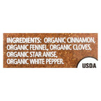 Simply Organic Five Spice Powder Seasoning Blend - Kosher, USDA Organic, Case of 6 (2.01 Oz Each) for Cooking & Baking