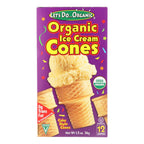 Let's Do Organic Ice Cream Cones (Pack of 12) - 1.2 Oz.