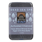 One With Nature Activated Charcoal Bar Soap (7 Oz.)