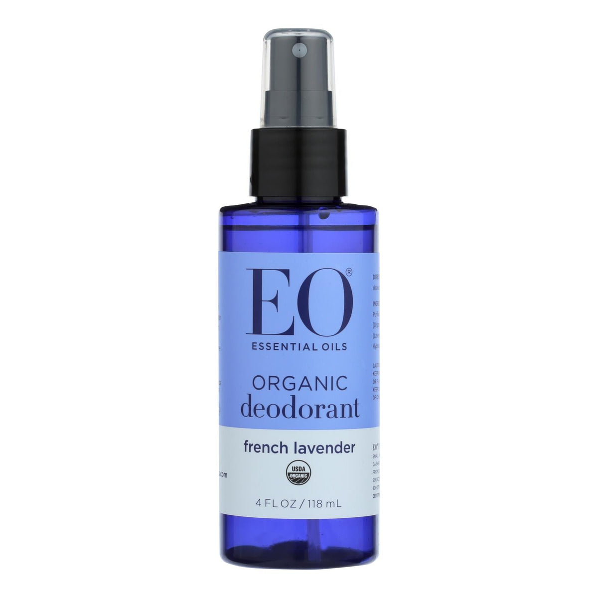 Eo Products Organic Deodorant Spray (Pack of 4) - Lavender, 4 Fl Oz.