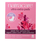 Natracare Ultra Extra Long Pads with Wings, 8 ct