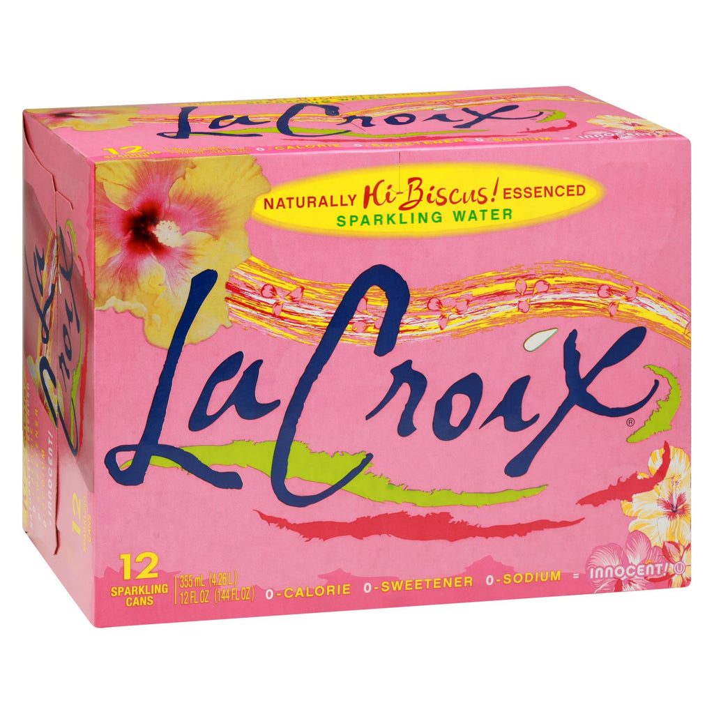 Lacroix Sparkling Water Hi-Biscus - 12/12 FZ (Case of 2)