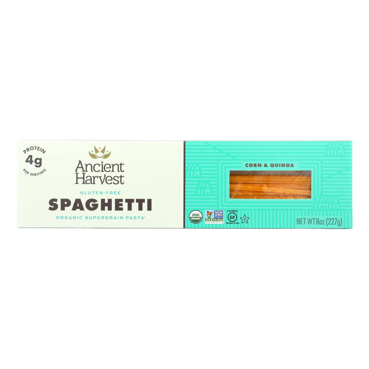 Ancient Harvest Organic Quinoa Supergrain Pasta, Spaghetti, 8 oz (Case of 12)