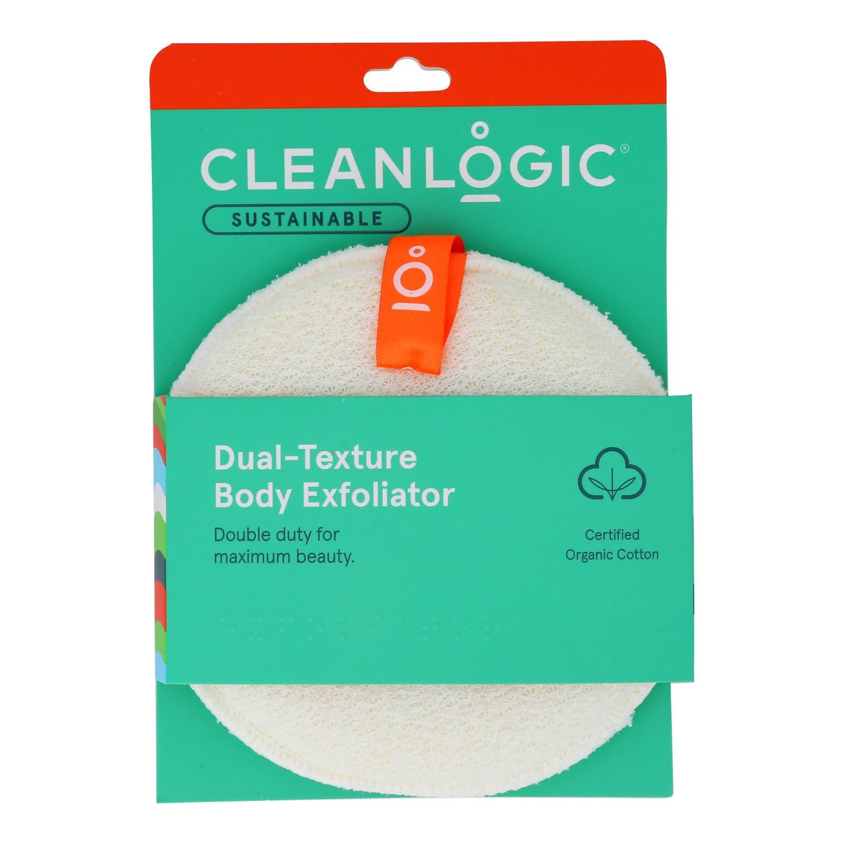 Cleanlogic Face & Body Scrubber Dual Text