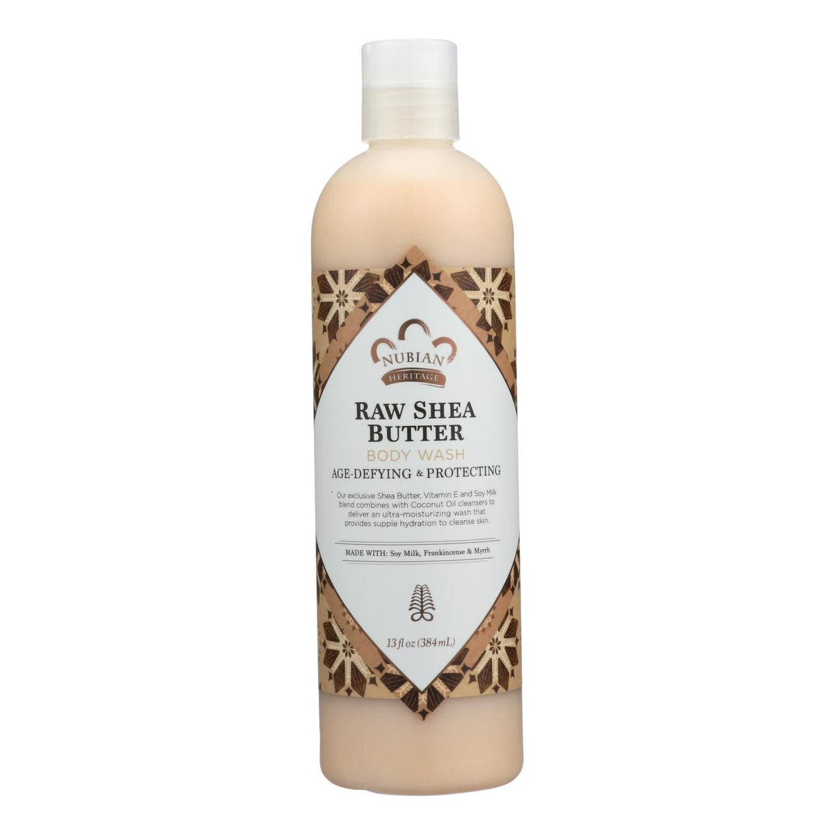 Nubian Heritage Body Wash  - Raw Shea Butter, 13 Fl Oz.