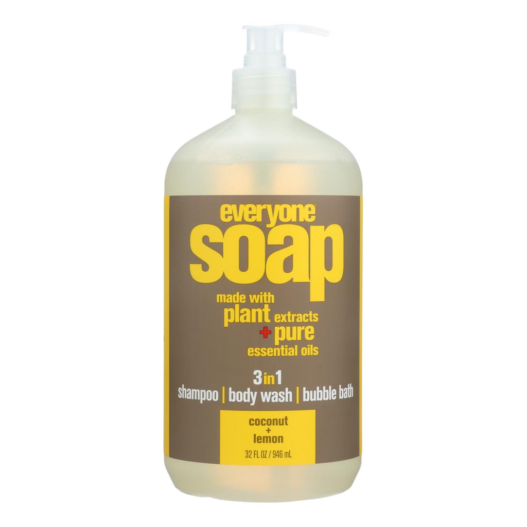 Everyone Liquid Soap, Coconut & Lemon, 32 fl oz