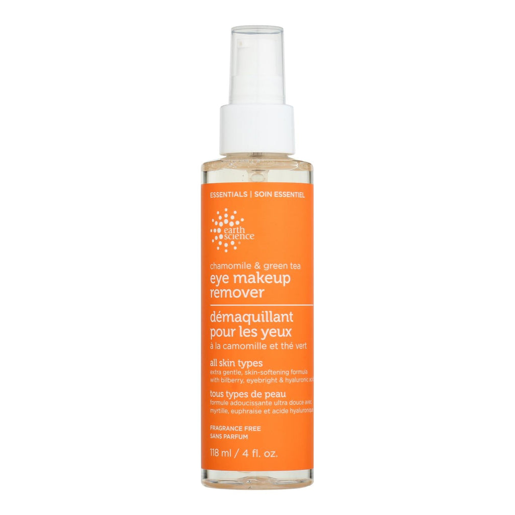 Earth Science Chamomile Green Tea Eye Makeup Remover, 4 fl oz
