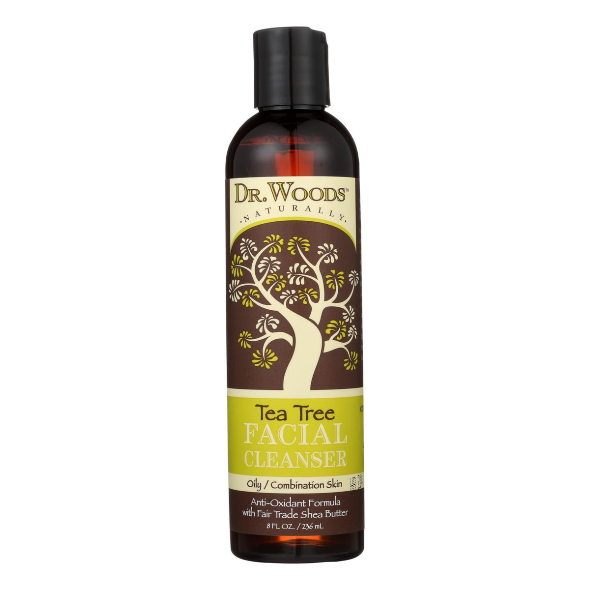 Dr. Woods Tea Tree Facial Cleanser, 8 oz
