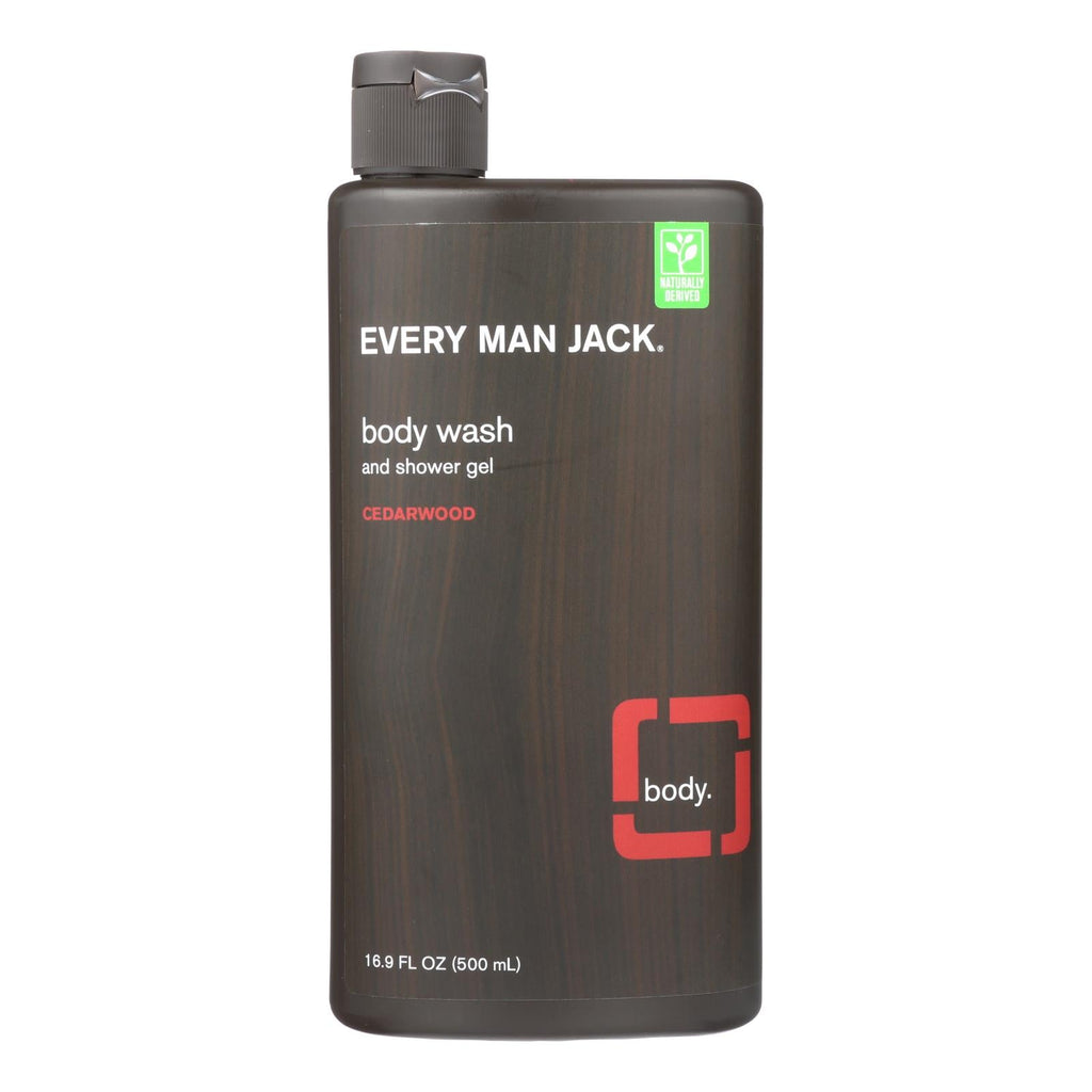Every Man Jack Cedarwood Body Wash, 16.9 oz