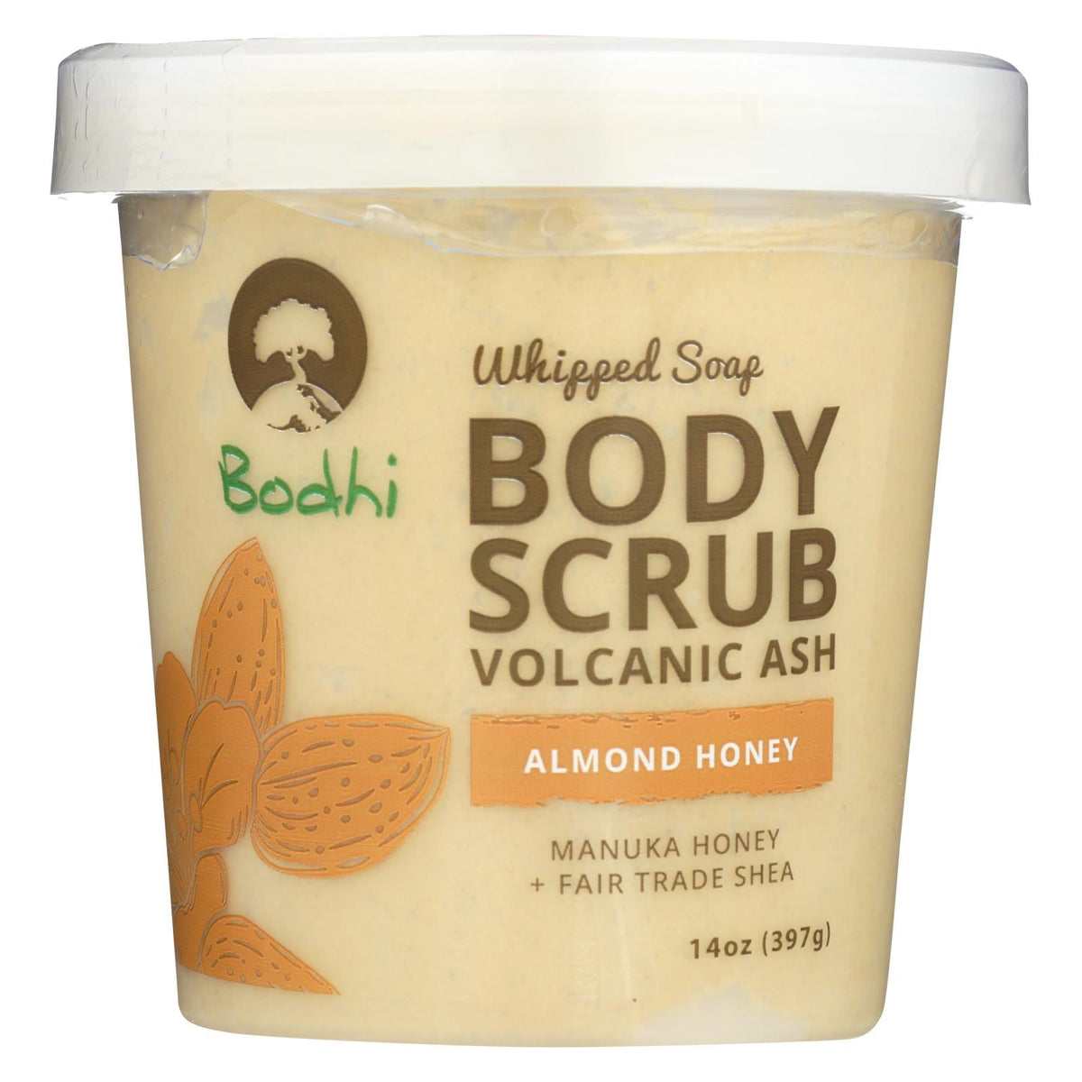 Bodhi Almond Honey Body Scrub, 14 oz