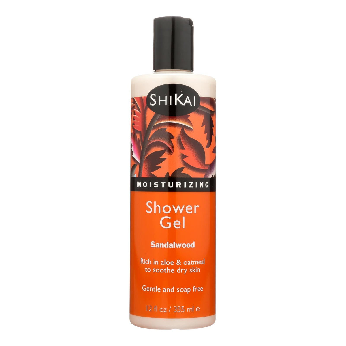 Shikai Sandalwood Shower Gel, 12 oz
