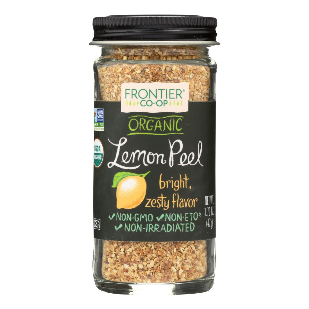 Frontier Co-op Organic Lemon Peel Granules, 2.1 oz