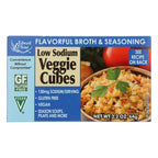 Edward & Sons Low Sodium Veggie Natural Bouillon Cubes, 2.2 oz (Case of 12)