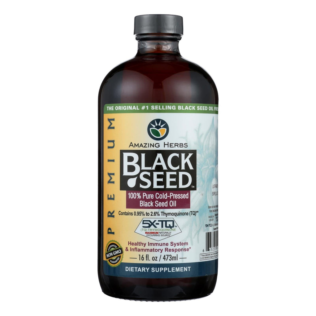 Black Seed Premium Black Seed Oil, 16 fl oz