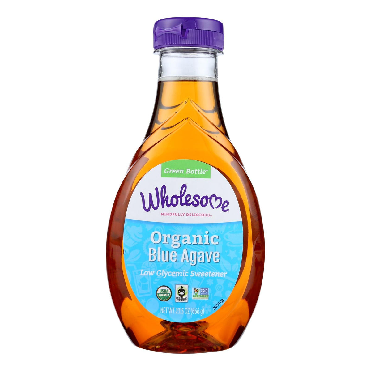 Wholesome Organic Blue Agave, 23.5 oz (Case of 6)