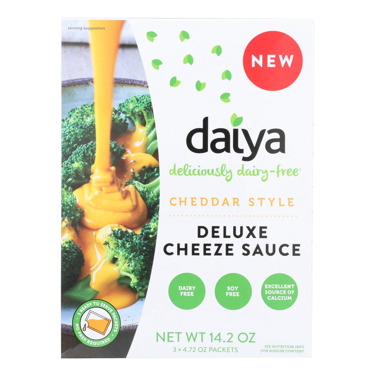 Daiya Dairy-Free Cheddar Style Cheeze Sauce, 14.2 oz (Case of 8)