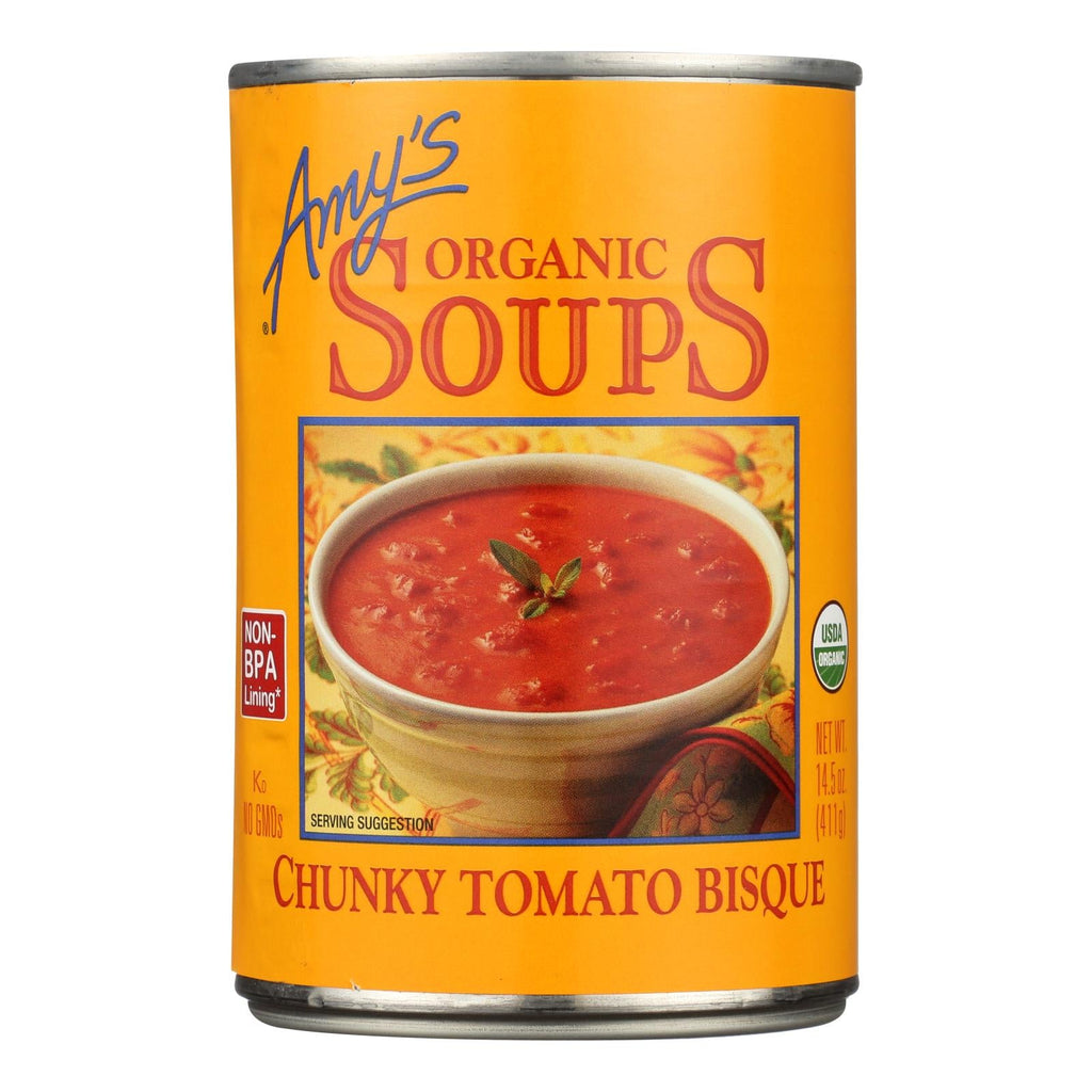 Amy's Organic Chunky Tomato Bisque, 14.5 oz (Case of 12)