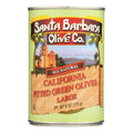 Santa Barbara California Green Olives (Pack of 12) - Pitted - 5.75 Oz.