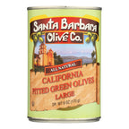 Santa Barbara California Green Olives (Pack of 12) - Pitted - 5.75 Oz.