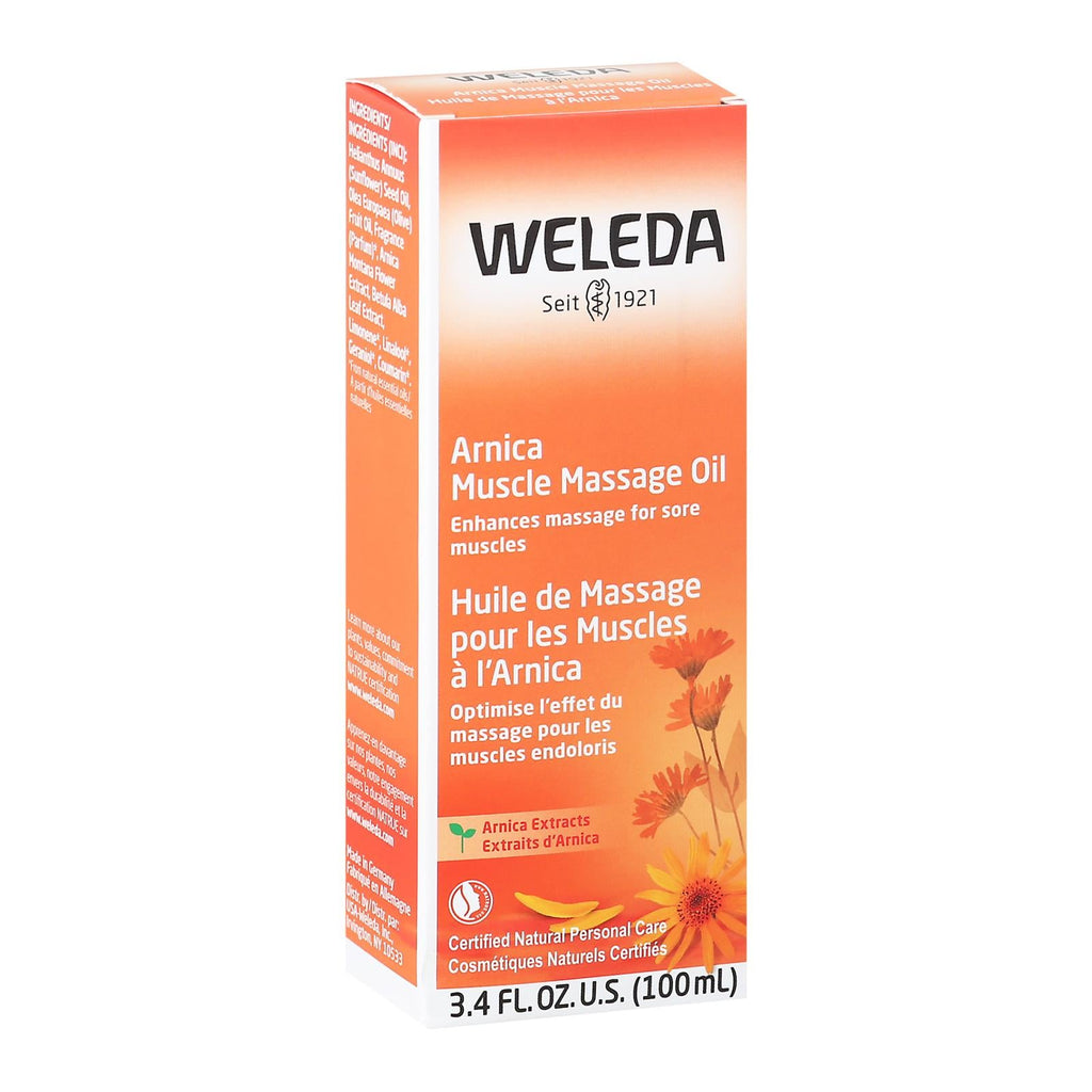 Weleda Arnica Massage Oil, 3.4 fl oz