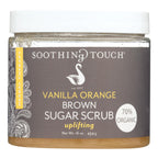 Soothing Touch Brown Sugar Scrub, Vanilla Orange, 16 oz