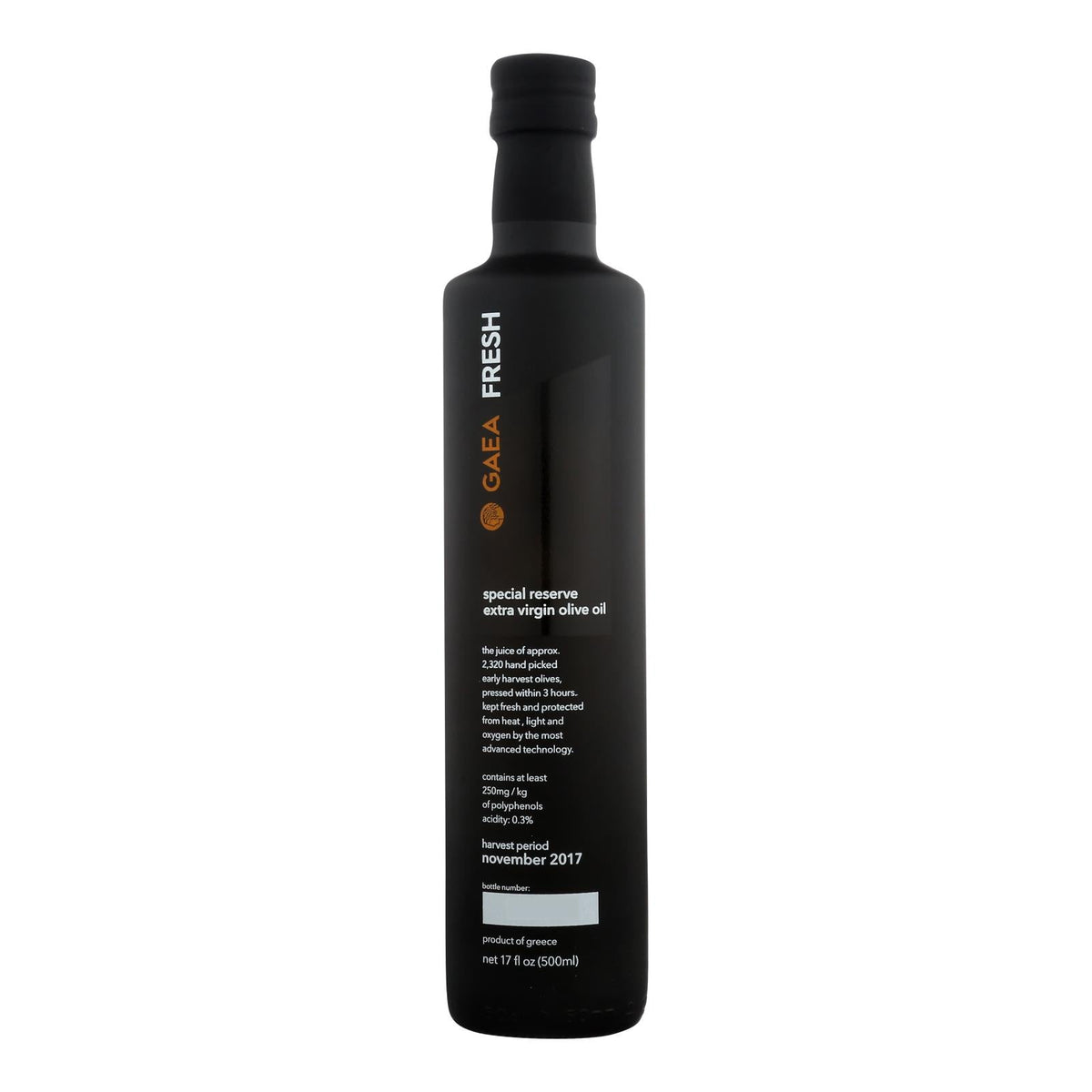 Gaea Extra Virgin Olive Oil (Pack of 6 - 17 Oz) Fresh from Gaea