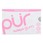 PUR Gum Sugar Free Bubble Gum, 9 ct (Case of 12)