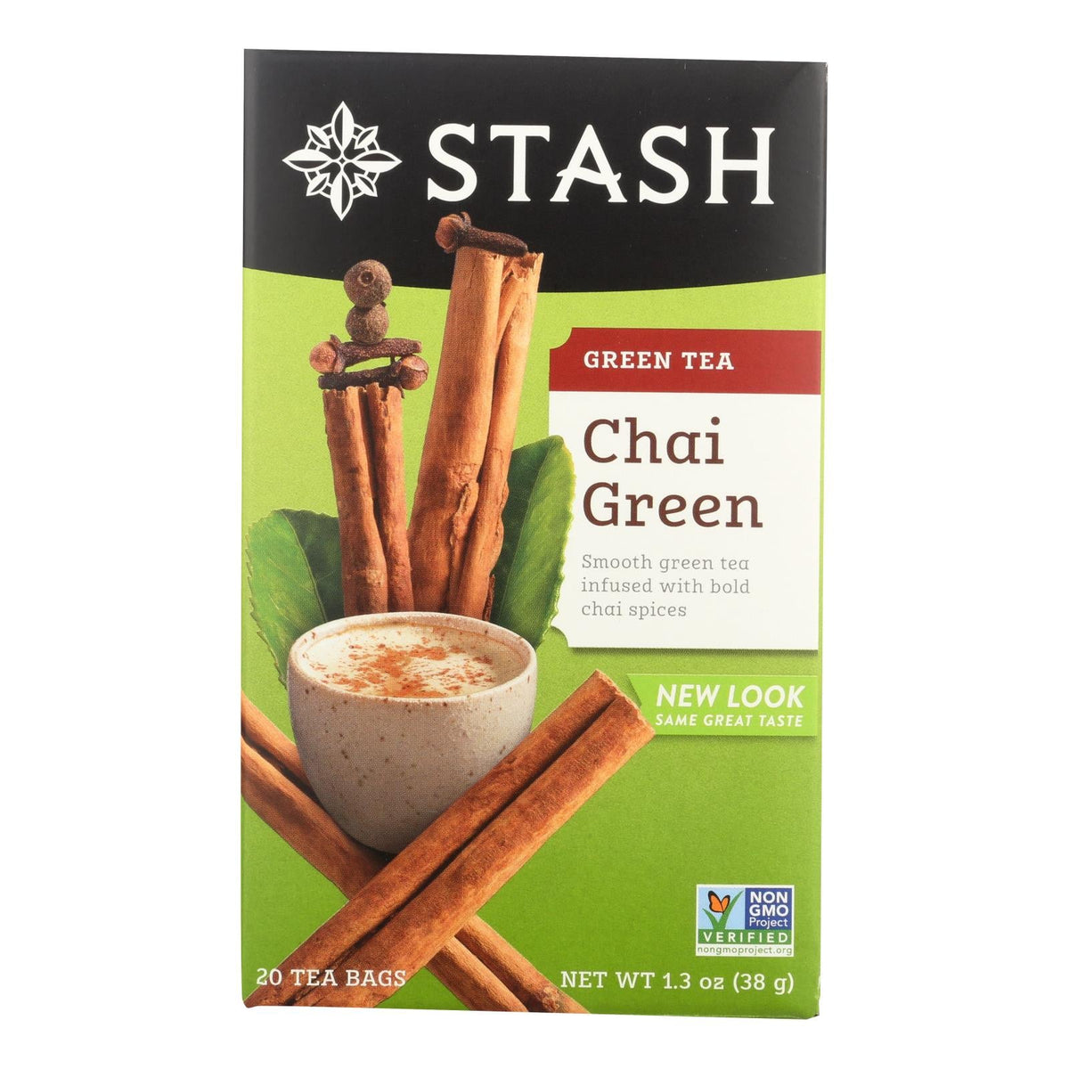 Stash Chai Green Tea, 20 ct (Case of 6)
